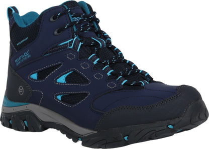 Regatta Holcombe Waterproof Womens Walking Boots - Blue