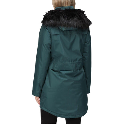 Regatta Lexis Waterproof Insulated Parka Jacket Rwp301 3Eb Back View