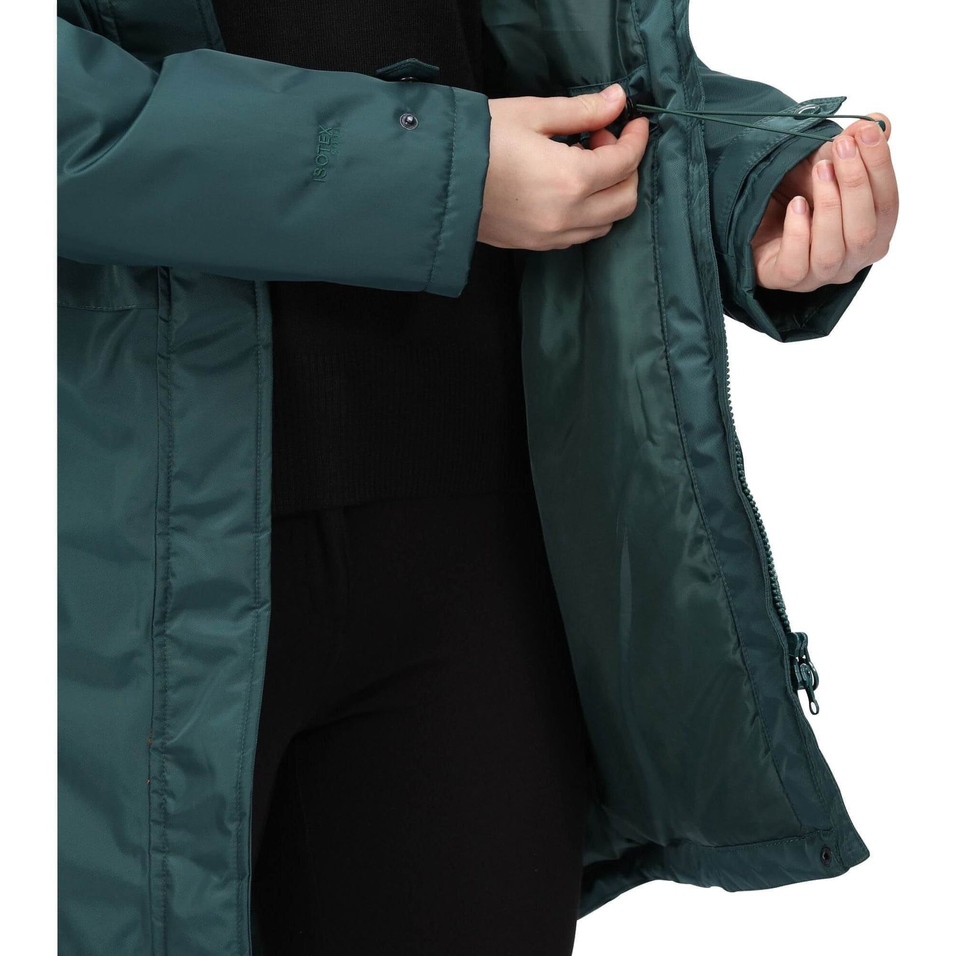 Regatta Lexis Waterproof Insulated Parka Jacket Rwp301 3Eb Details
