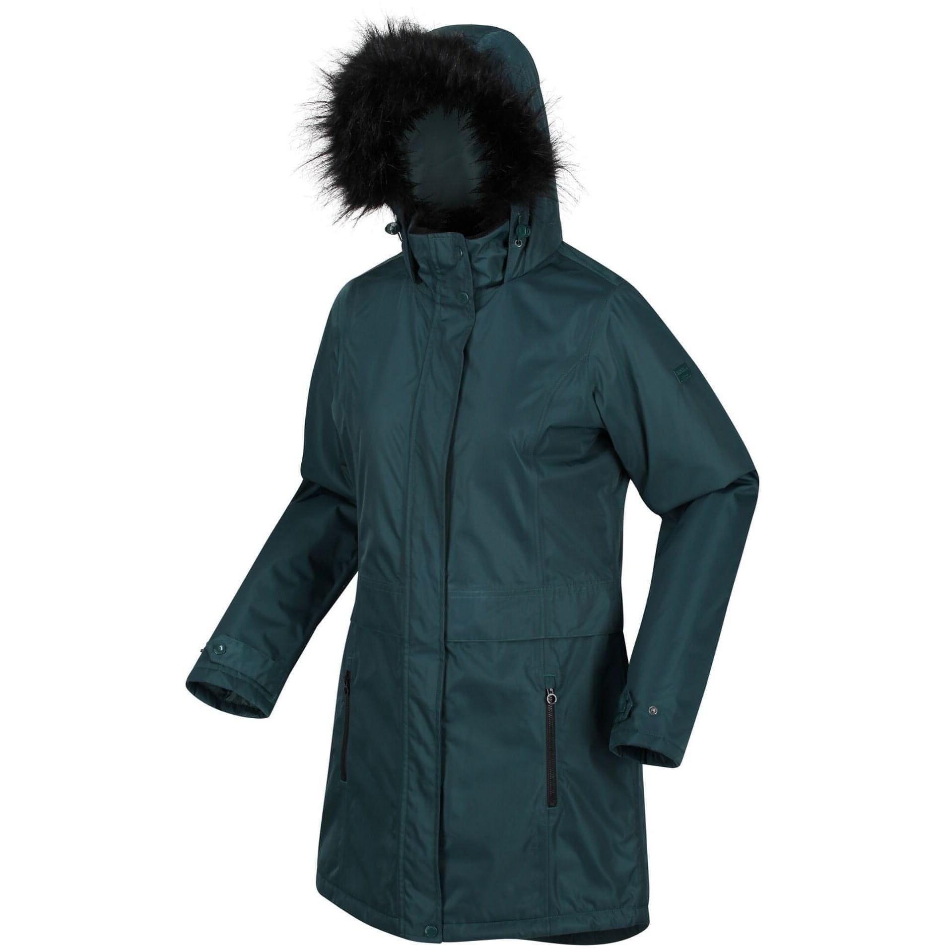 Regatta Lexis Waterproof Insulated Parka Jacket Rwp301 3Eb Front - Front View
