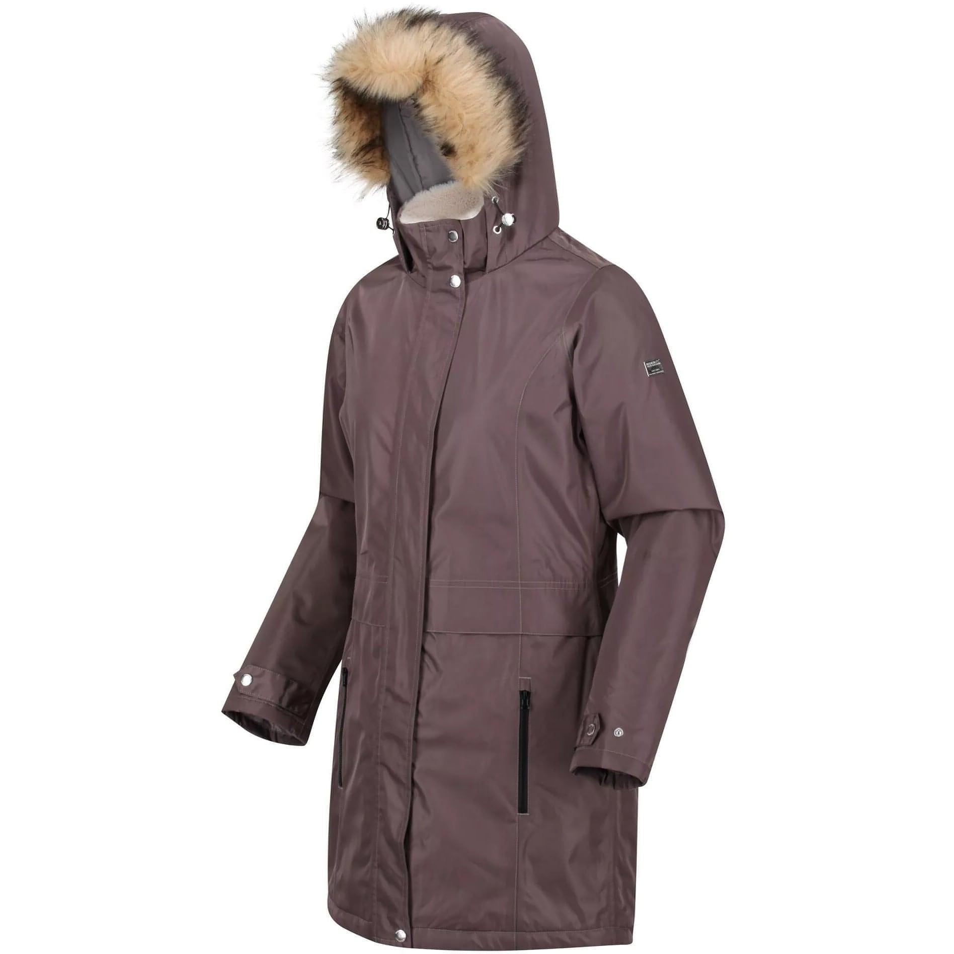 Regatta Lexis Waterproof Insulated Parka Jacket Rwp301  Front - Front View