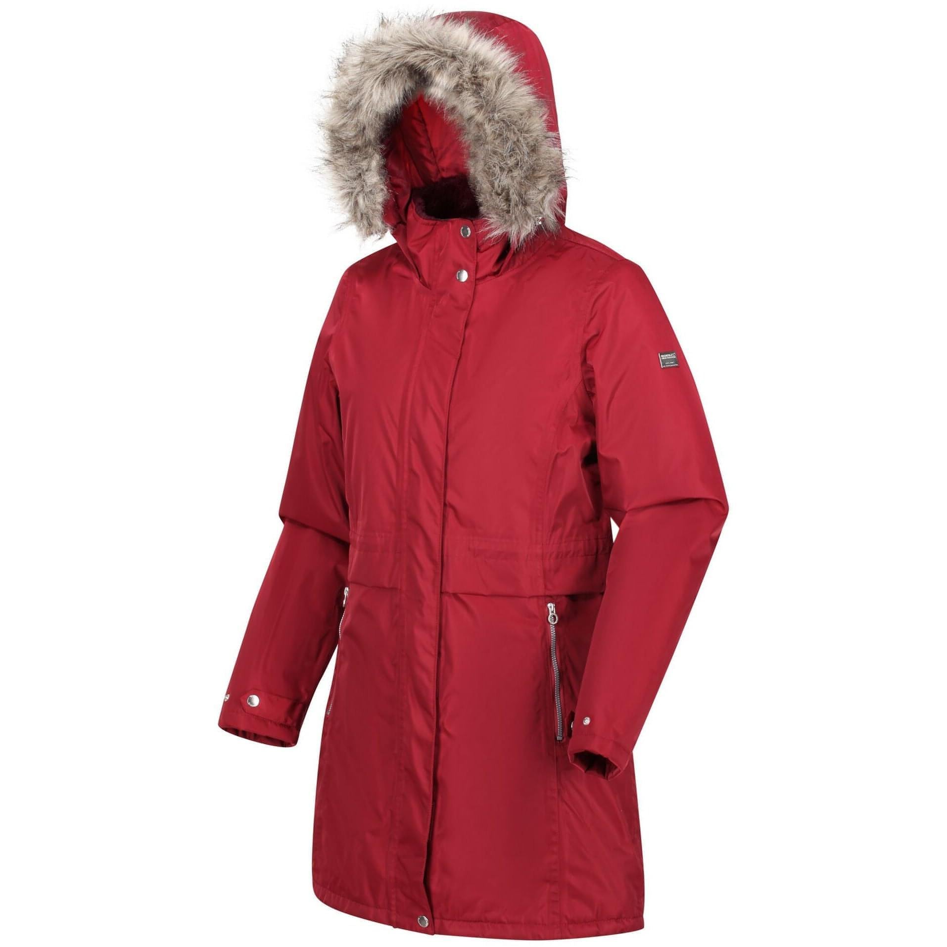 Regatta Lexis Waterproof Insulated Parka Jacket Rwp301 Front - Front View