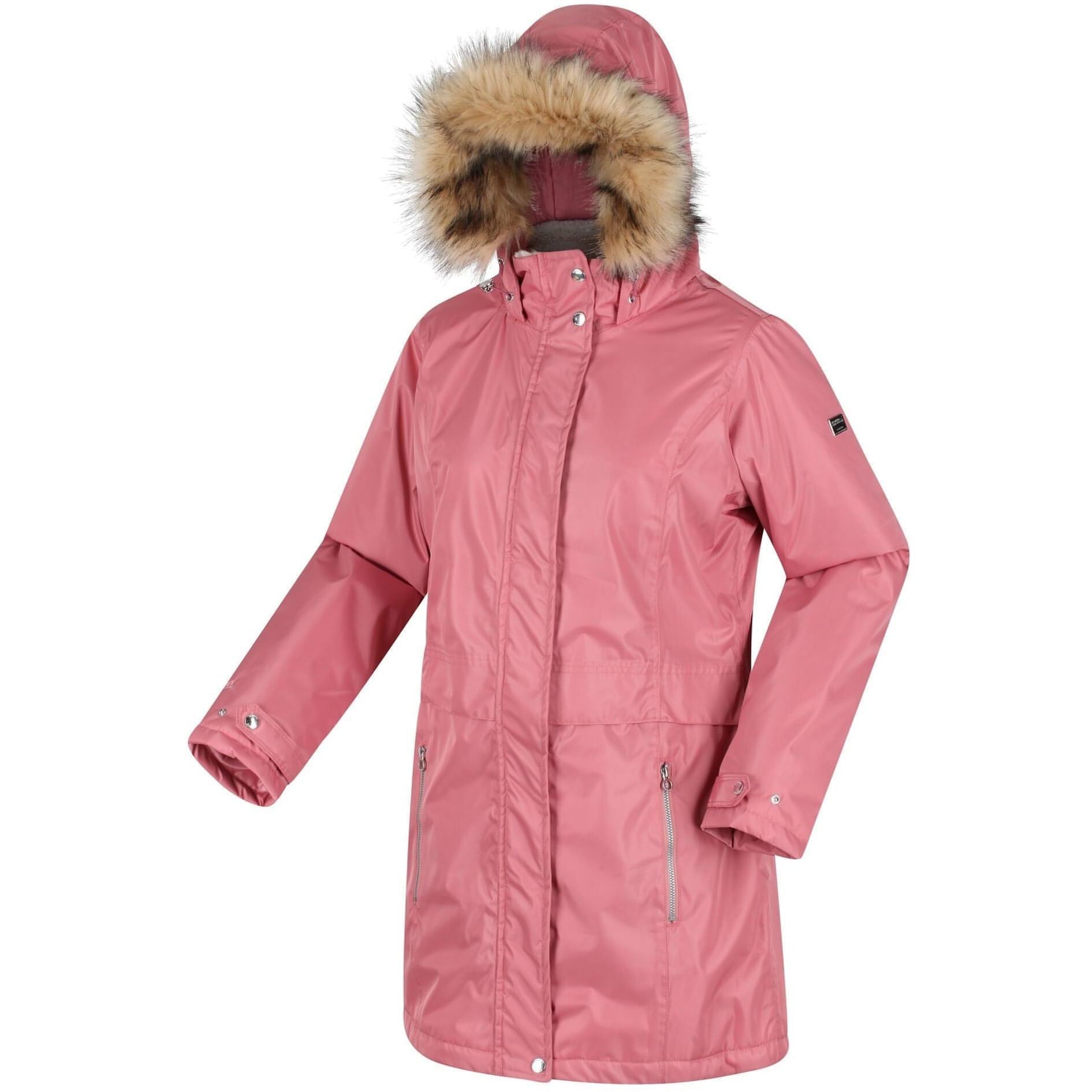 Regatta Lexis Waterproof Insulated Parka Jacket Rwp301 9Lb Front - Front View