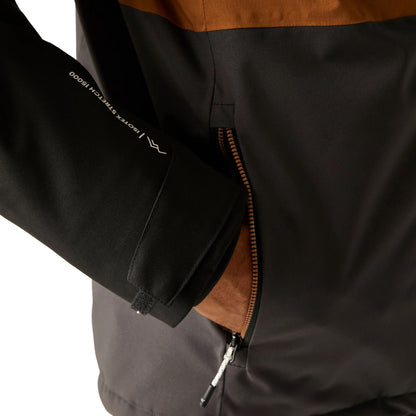 Regatta Maland Insulated Mens Waterproof Jacket - Brown