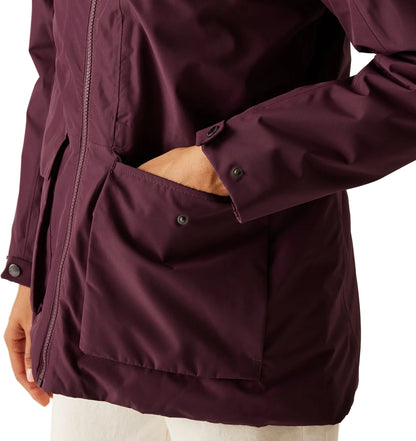 Regatta Melane Womens Waterproof Jacket - Purple