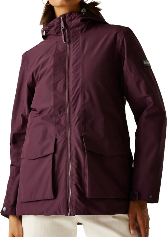 Regatta Melane Womens Waterproof Jacket - Purple