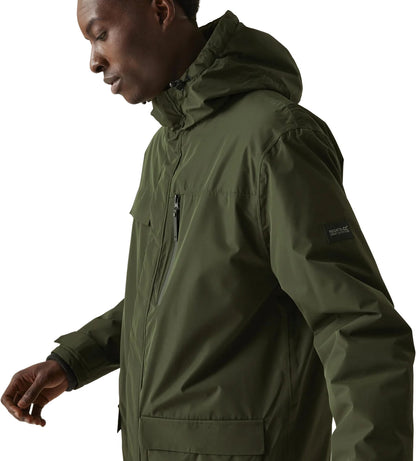Regatta Penbreck II Mens Waterproof Jacket - Green