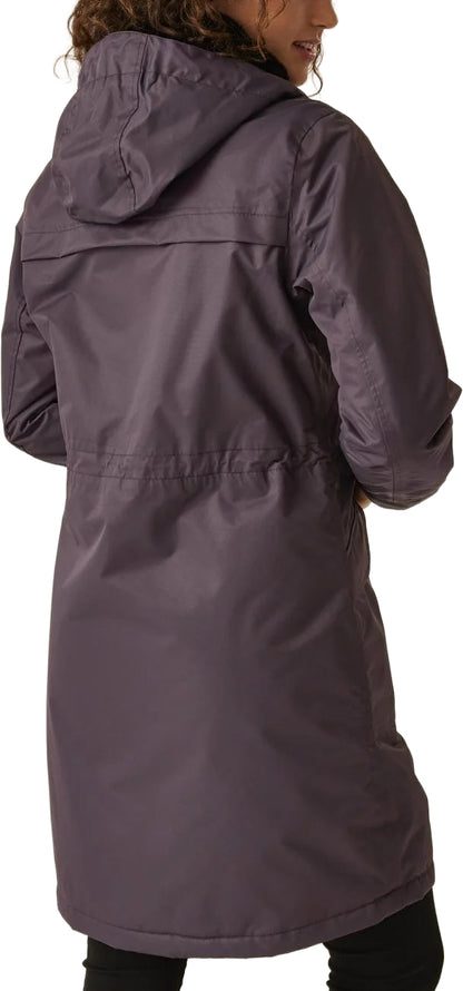 Regatta Romine II Womens Waterproof Parka Jacket - Purple