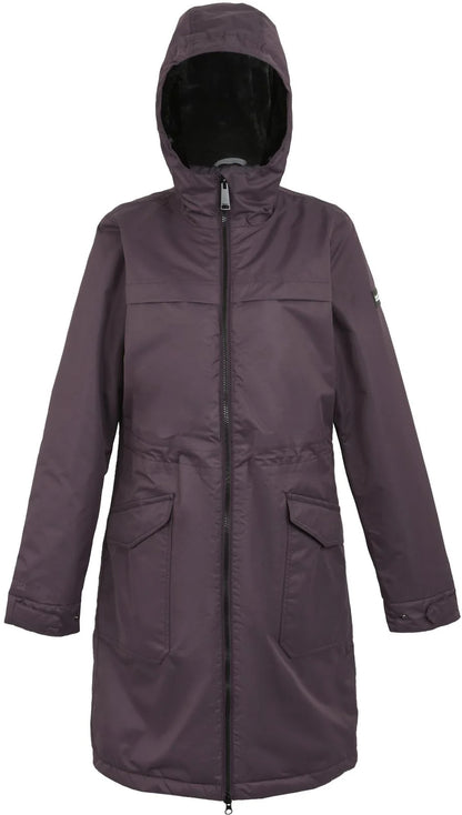 Regatta Romine II Womens Waterproof Parka Jacket - Purple