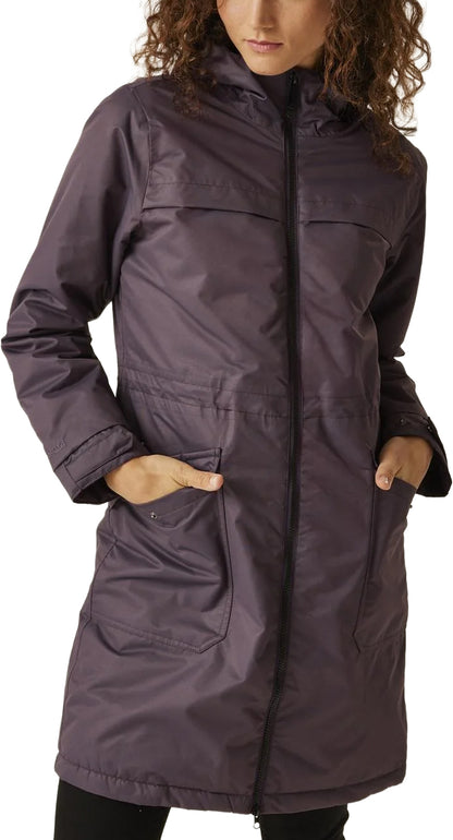 Regatta Romine II Womens Waterproof Parka Jacket - Purple