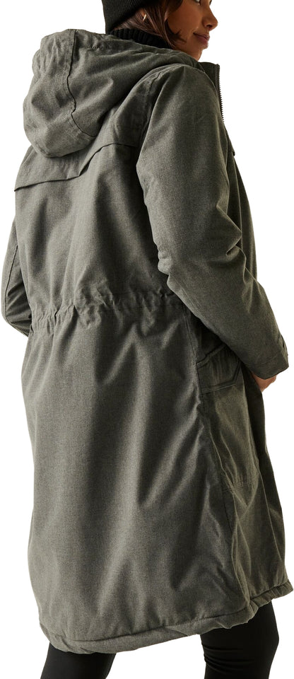 Regatta Romine II Womens Waterproof Parka Jacket - Grey