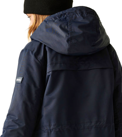 Regatta Romine II Womens Waterproof Parka Jacket - Blue