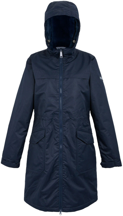 Regatta Romine II Womens Waterproof Parka Jacket - Blue