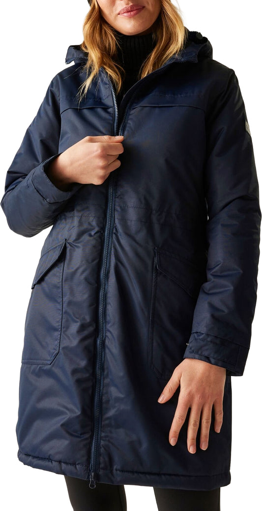 Regatta Romine II Womens Waterproof Parka Jacket - Blue