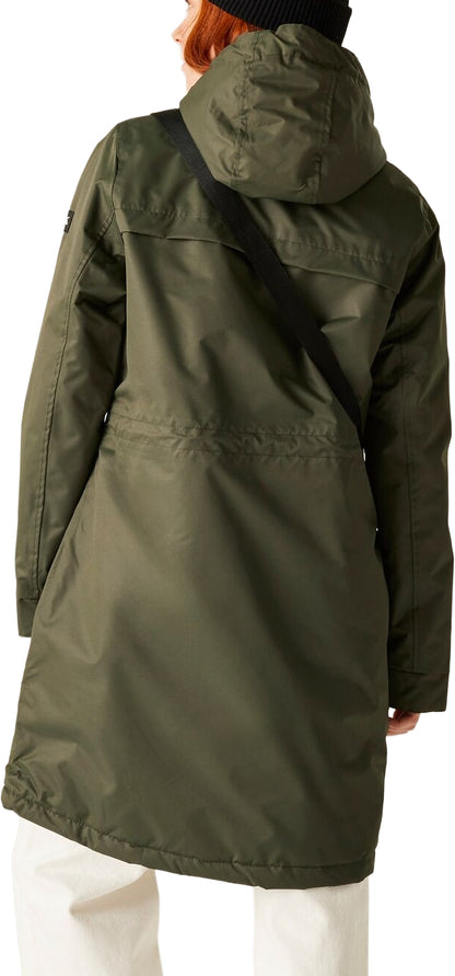 Regatta Romine II Womens Waterproof Parka Jacket - Green