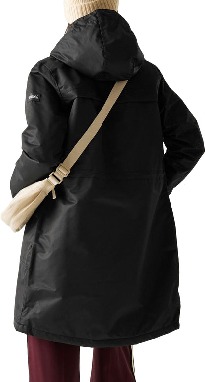 Regatta Romine II Womens Waterproof Parka Jacket - Black
