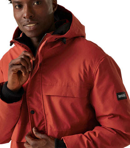 Regatta Ronin II Insulated Mens Waterproof Jacket - Red