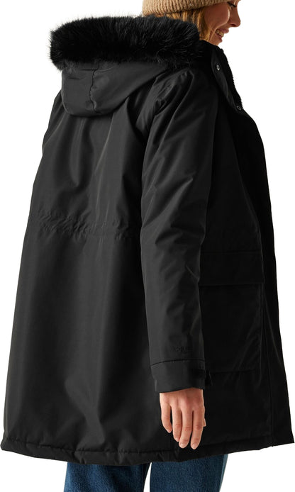 Regatta Sabinka Insulated Womens Waterproof Jacket - Black