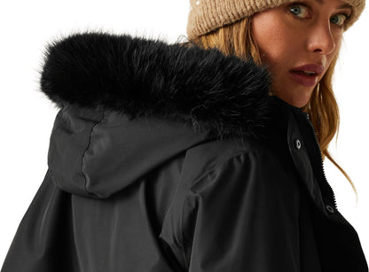 Regatta Sabinka Insulated Womens Waterproof Jacket - Black