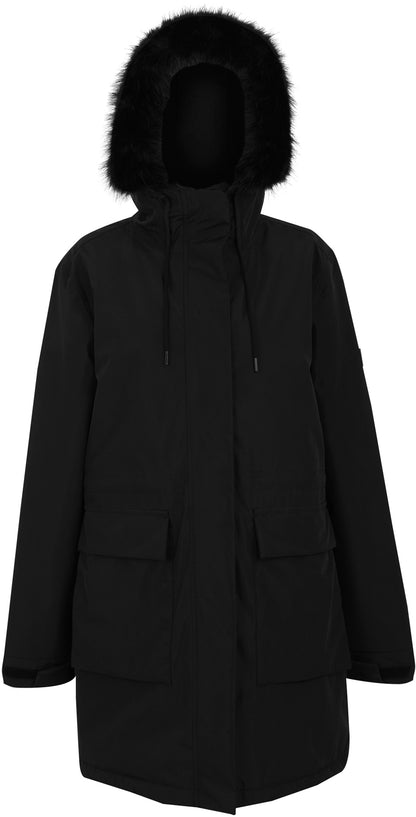 Regatta Sabinka Insulated Womens Waterproof Jacket - Black