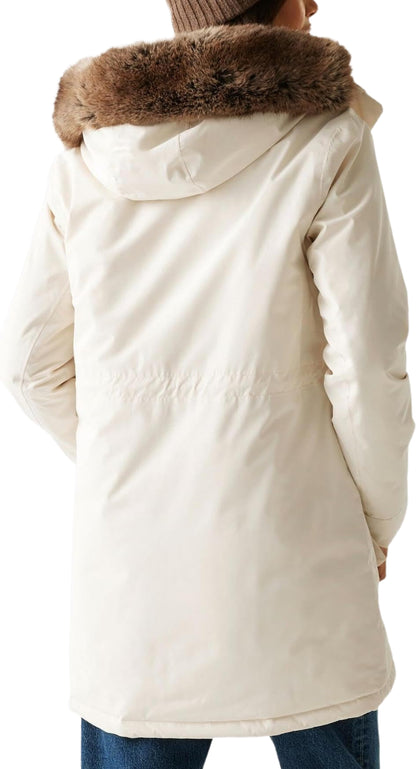 Regatta Sabinka Insulated Womens Waterproof Jacket - Cream