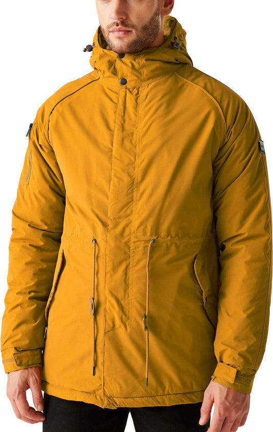 Regatta Salinger III Parka Mens Waterproof Jacket - Yellow