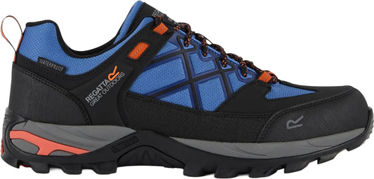Regatta Samaris III Waterproof Mens Walking Shoes - Blue