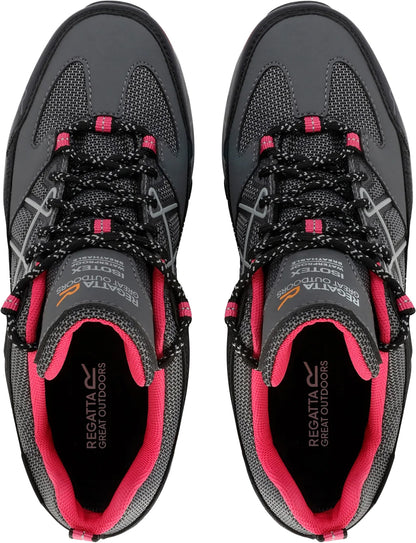Regatta Samaris III Waterproof Womens Walking Shoes - Grey