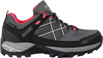 Regatta Samaris III Waterproof Womens Walking Shoes - Grey