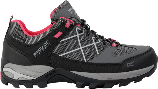 Regatta Samaris III Waterproof Womens Walking Shoes - Grey