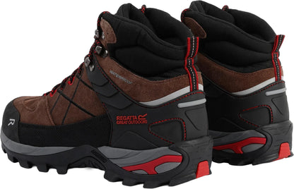Regatta Samaris Pro II Waterproof Mens Walking Boots - Brown