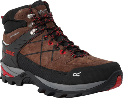 Regatta Samaris Pro II Waterproof Mens Walking Boots - Brown