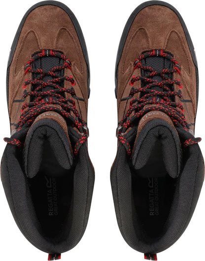 Regatta Samaris Pro II Waterproof Mens Walking Boots - Brown