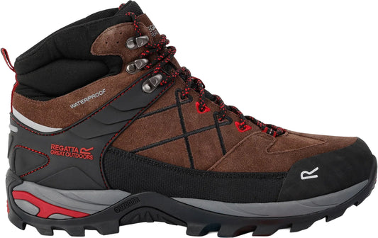 Regatta Samaris Pro II Waterproof Mens Walking Boots - Brown