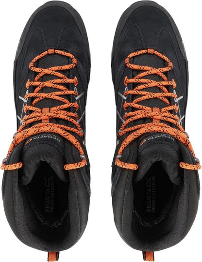 Regatta Samaris Pro II Waterproof Mens Walking Boots - Black