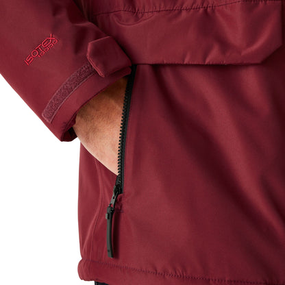 Regatta Sterling Insulated Mens Waterproof Jacket - Red
