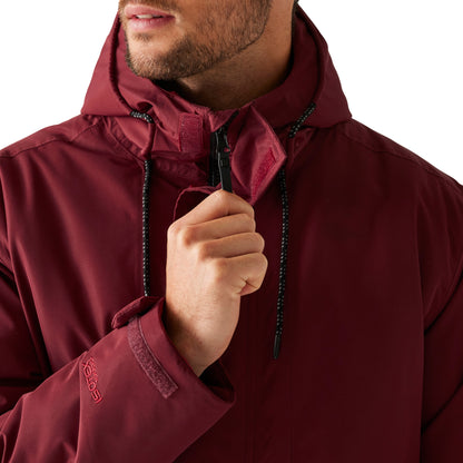 Regatta Sterling Insulated Mens Waterproof Jacket - Red