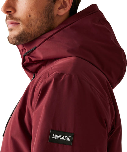 Regatta Sterling Insulated Mens Waterproof Jacket - Red