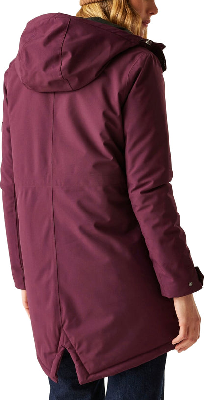 Regatta Valenta Insulated Womens Waterproof Jacket - Purple
