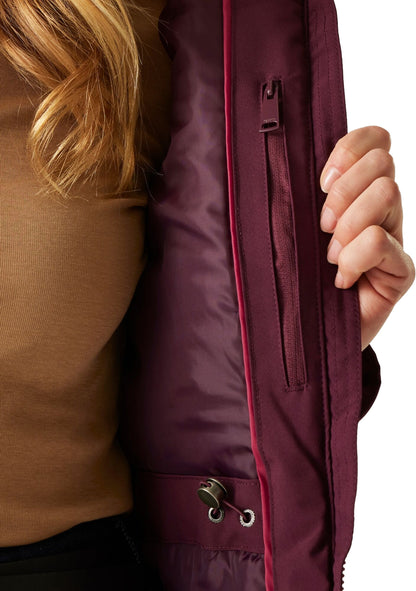 Regatta Valenta Insulated Womens Waterproof Jacket - Purple