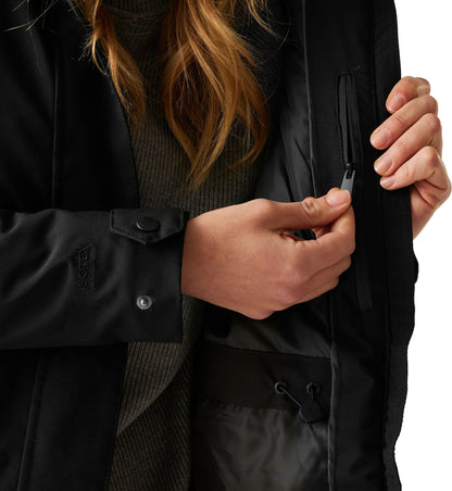 Regatta Valenta Insulated Womens Waterproof Jacket - Black