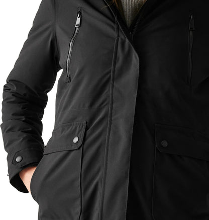 Regatta Valenta Insulated Womens Waterproof Jacket - Black
