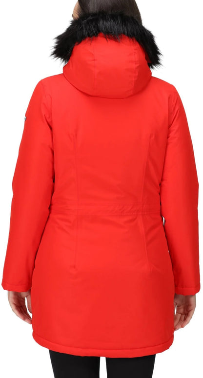 Regatta Voltera Heated Womens Waterproof Jacket - Red