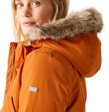Regatta Voltera Heated Womens Waterproof Jacket - Orange