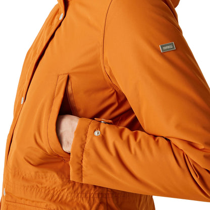 Regatta Voltera Heated Womens Waterproof Jacket - Orange
