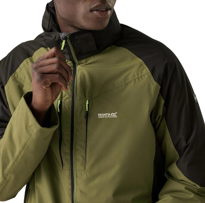 Regatta Winter Calderdale II Mens Waterproof Jacket - Green