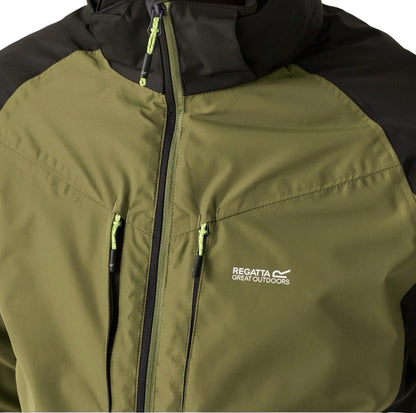 Regatta Winter Calderdale II Mens Waterproof Jacket - Green