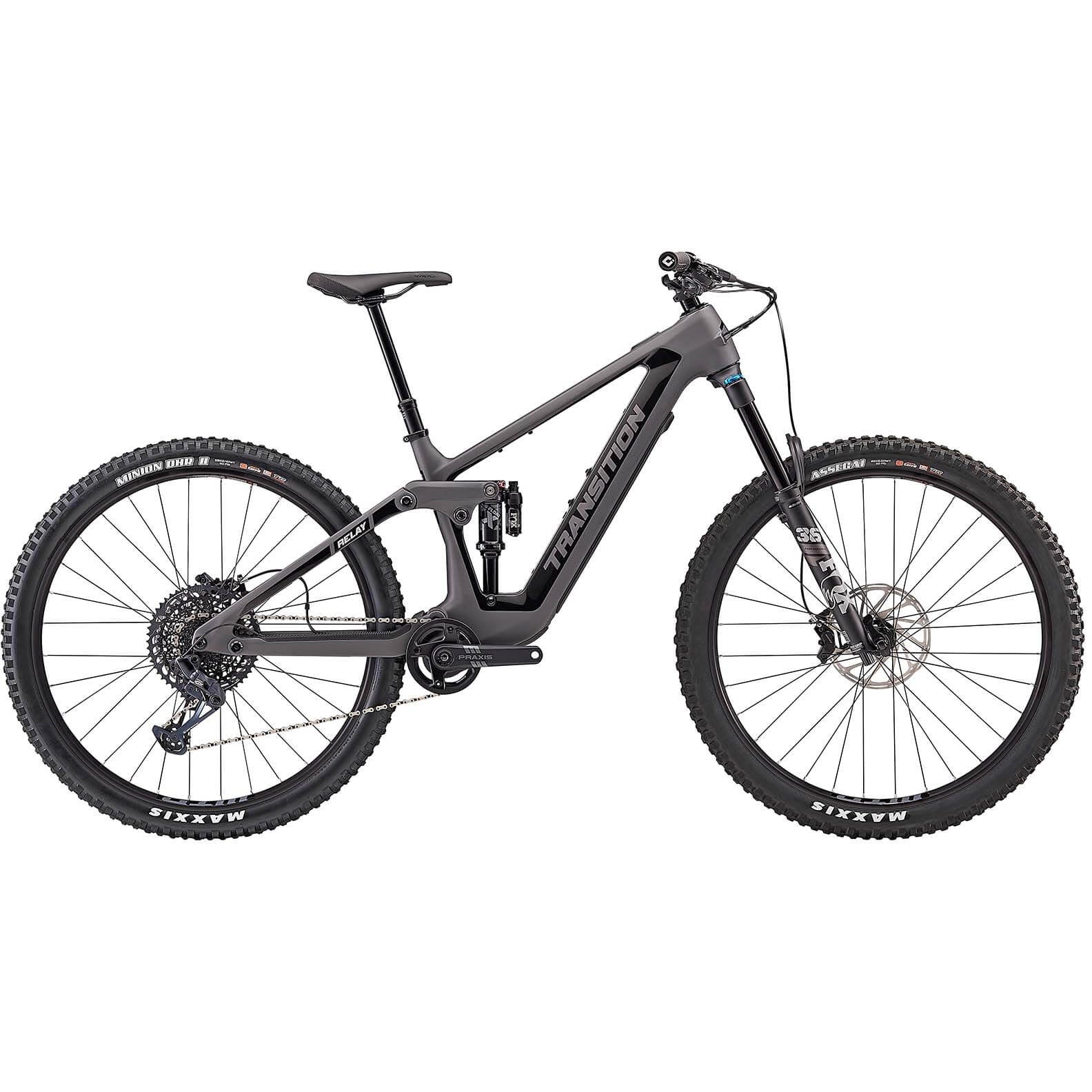 Transition Relay GX Carbon Electric Mountain Bike 2024 Oxide Grey