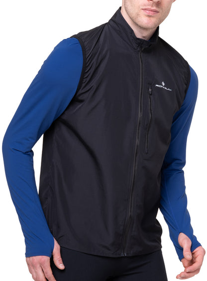 Ronhill Core Mens Running Gilet - Black