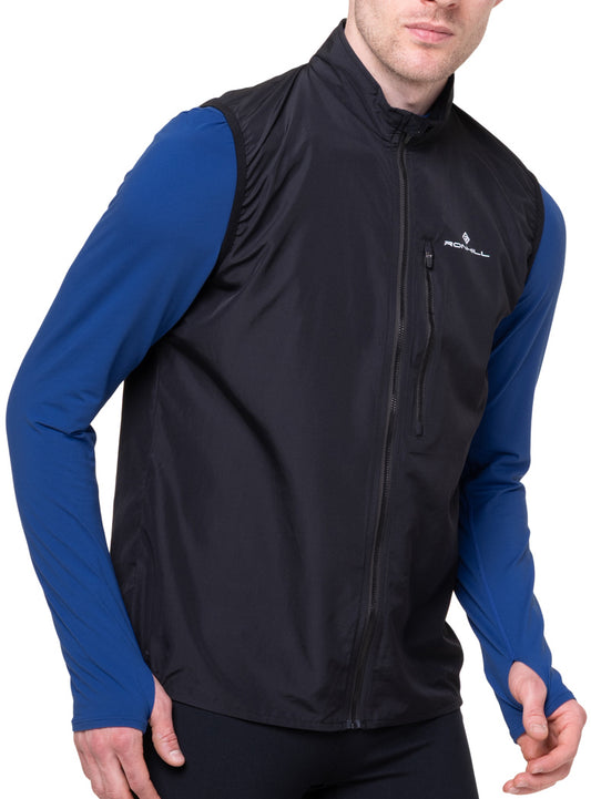 Ronhill Core Mens Running Gilet - Black